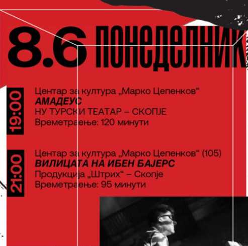 ЧЕТВРТИ ФЕСТИВАЛСКИ ДЕН: НАУЧНА ТРИБИНА И ДВЕ ПРЕТСТАВИ НА ПРОГРАМАТА НА МТФ „ВОЈДАН ЧЕРНОДРИНСКИ“